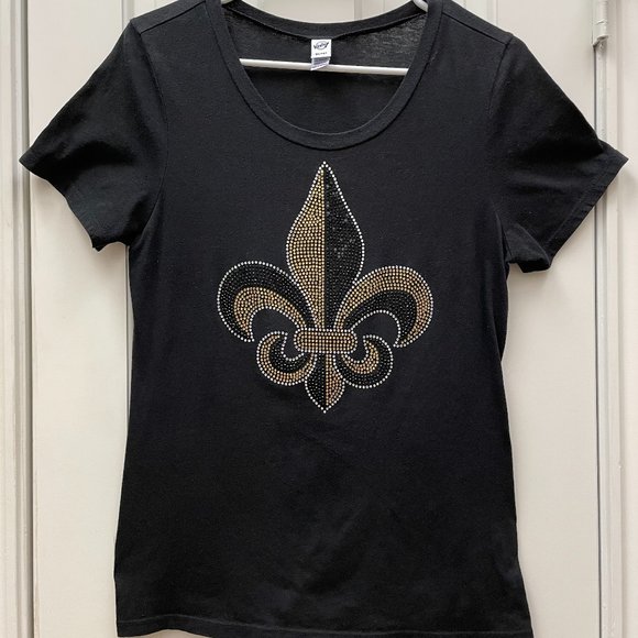 WHO DAT WOMENS T-SHIRT - Picture 1 of 3